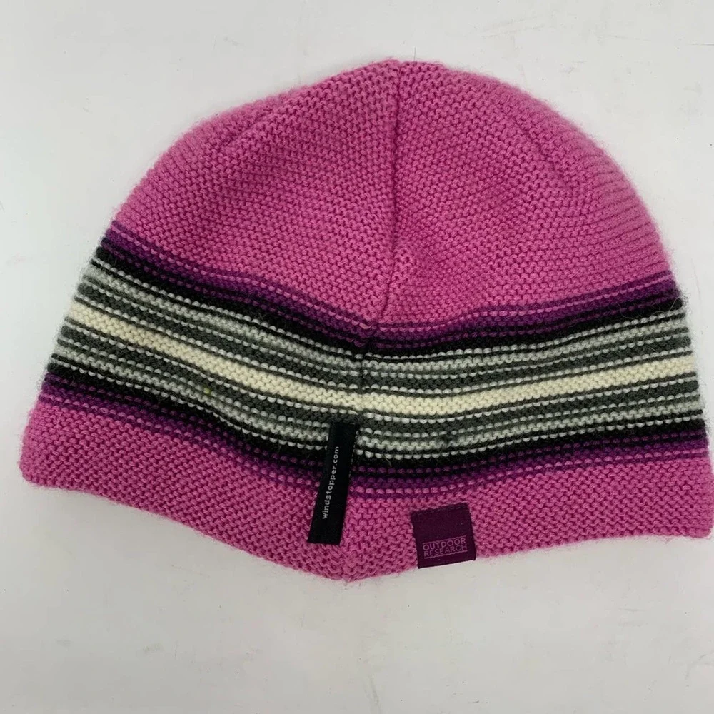 Outdoor Research pink‎ knit beanie 6-12 year